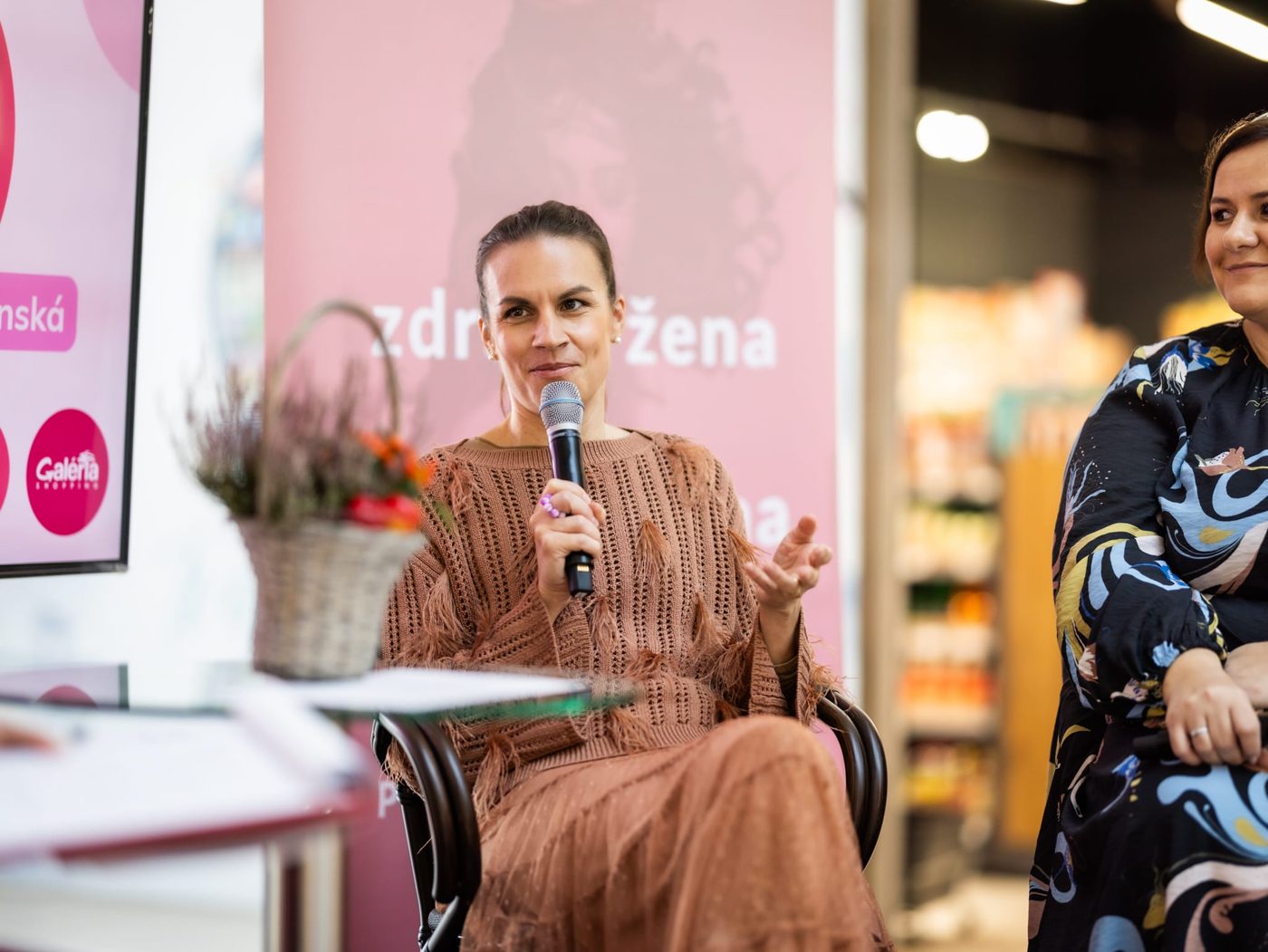 Mirka Juráková na konferencii Pre zdravie ženy